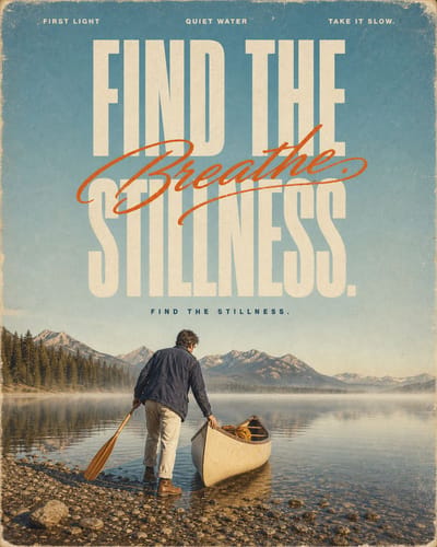 Vintage Outdoor Editorial Poster