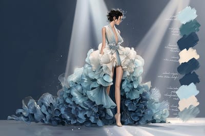 Fashion Runway Illustration