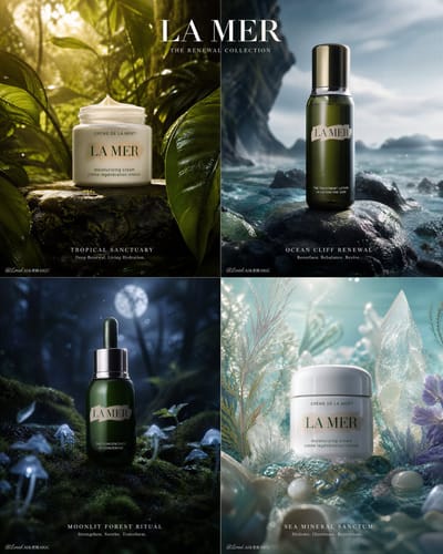 La Mer Four Natural Worlds Campaign