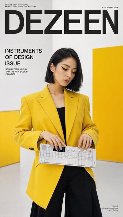 Bauhaus Design Magazine Cover
