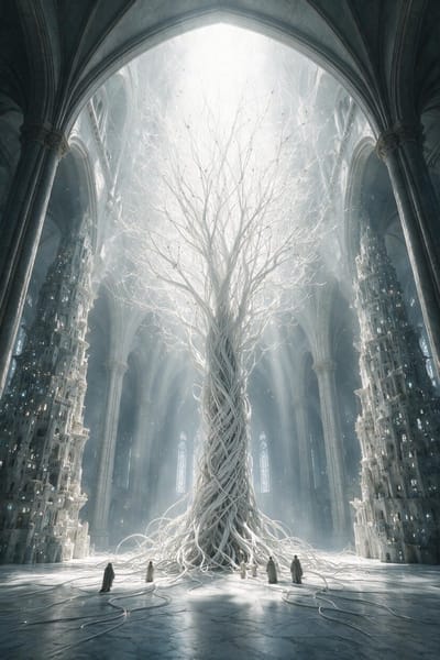 The White Cable Tree Cathedral