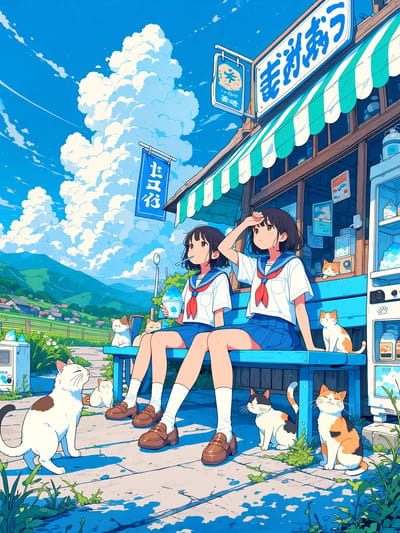 Nostalgic Anime Summer