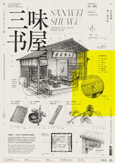 Neon Yellow Knowledge Archive Poster