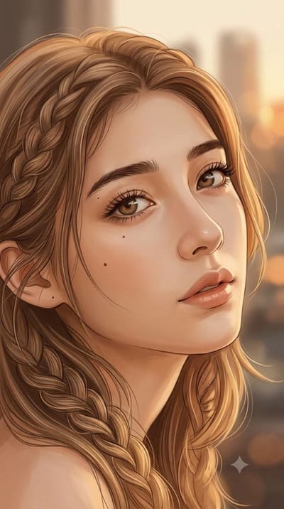 Cinematic Color Editorial Portrait