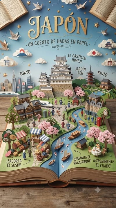 Paper Pop-Up Storybook Diorama