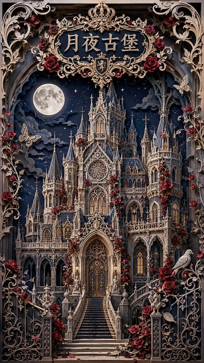European Architecture Paper Sculpture