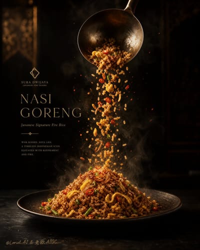 Luxury Thai Pineapple Fried Rice Poster