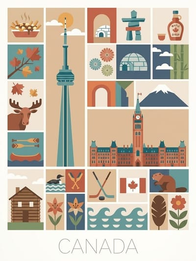 Vintage Country Travel Posters