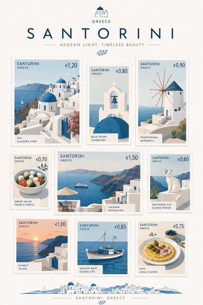 Destination Commemorative Stamp Sheet