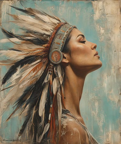Sacred Ceremonial Portrait