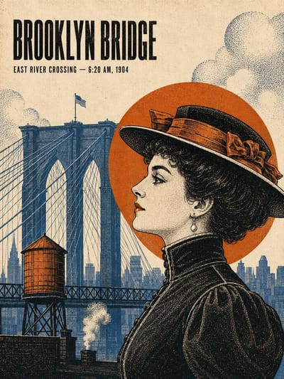 Vintage New York Travel Poster