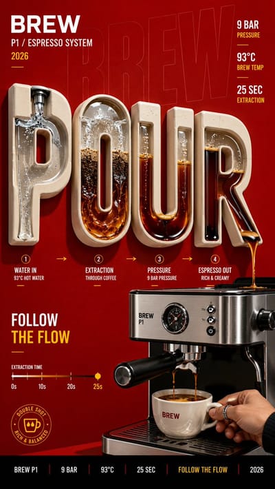Giant Typography as a Mechanism