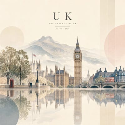 Minimalist Editorial Travel Poster