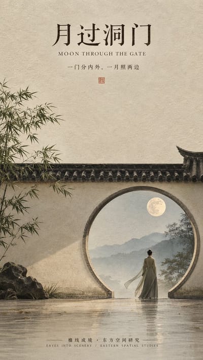 Neo-Chinese Architecture Poster