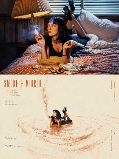 Photo-Screenprint Split Poster