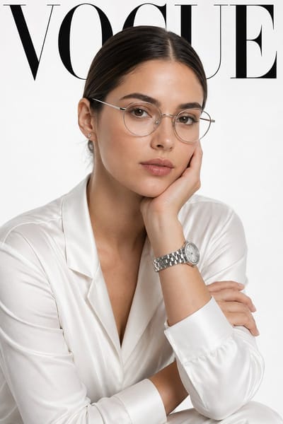 Luxury Fashion Cover Portrait
