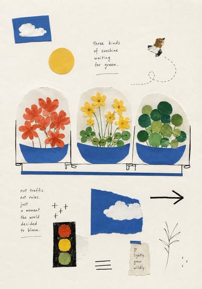 Poetic Editorial Collage