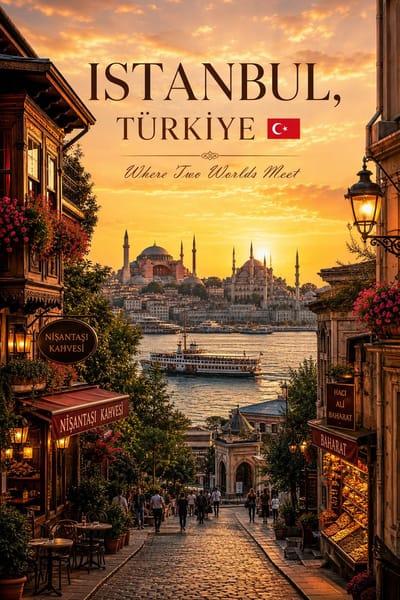 Cinematic Luxury Travel Poster