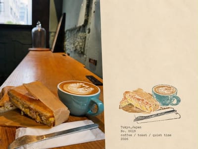 Japanese Café Memory Journal