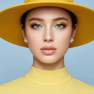 Fedora Hat Studio Portrait