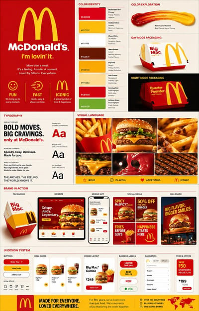 McDonald's Brand Identity System