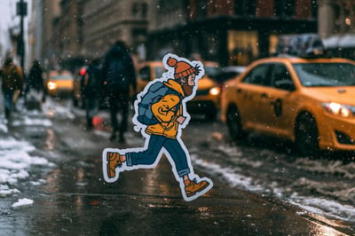 Sticker Meets Reality