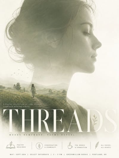 Double Exposure Cinematic Poster