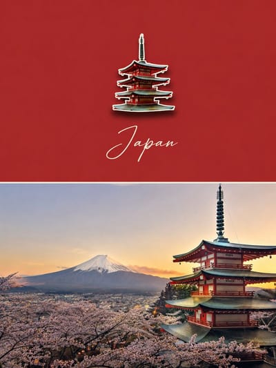 Souvenir Magnet Travel Poster