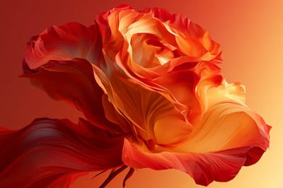 Low Poly Biomorphic Bloom