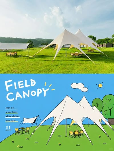 Camping Travel-Journal Posters