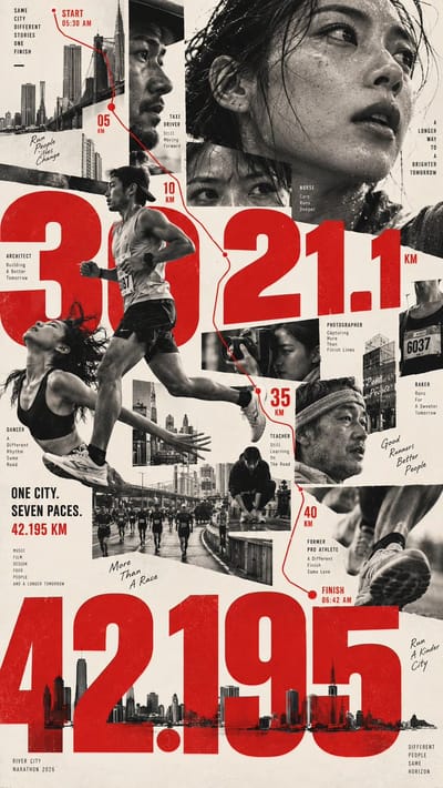 High-End Multi-Person Editorial Poster