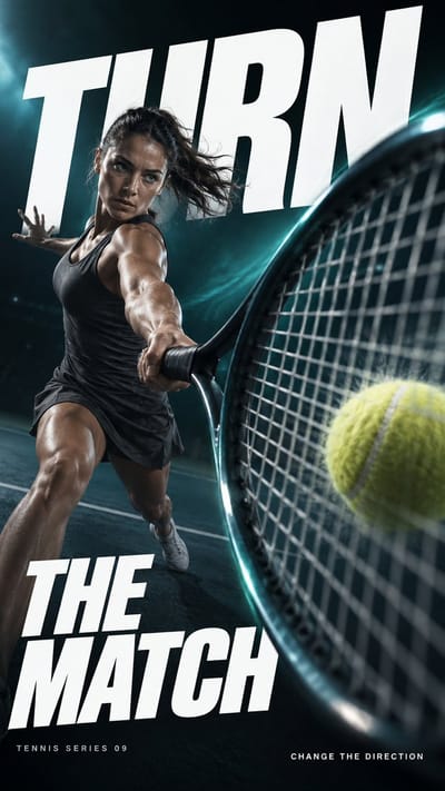 Premium Sports Campaign Poster Series