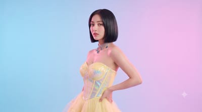 Dreamlike Pastel Portrait of Jihyo