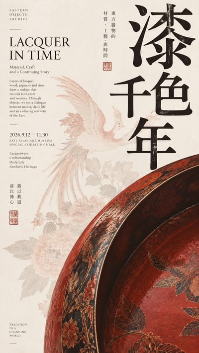 Oriental Heritage Editorial Poster