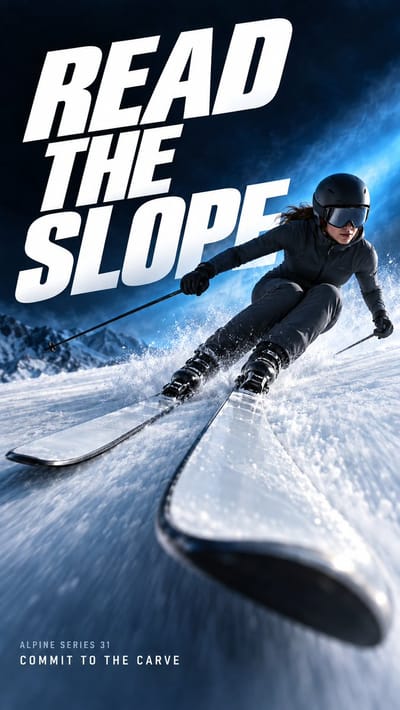Extreme-Perspective Sports Campaign Posters
