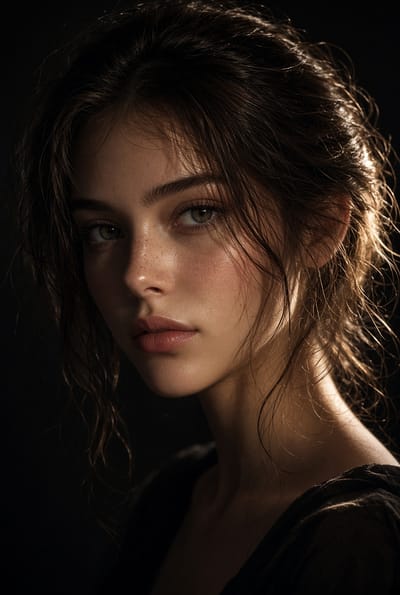 Cinematic Rim-Lit Portrait