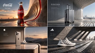 Anúncio de Produto com Geometria Expandida