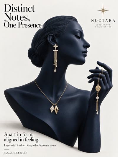 NOCTARA Luxury Jewelry Campaign