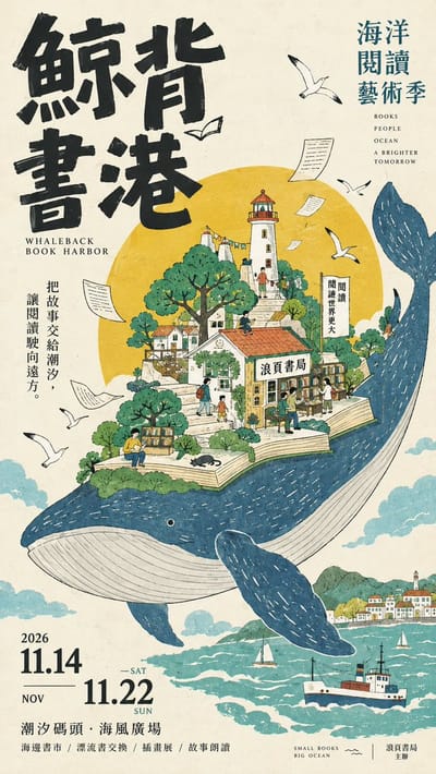 Retro Hand-Drawn Cultural Event Poster