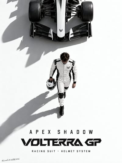 Apex Shadow Racing Suit Poster