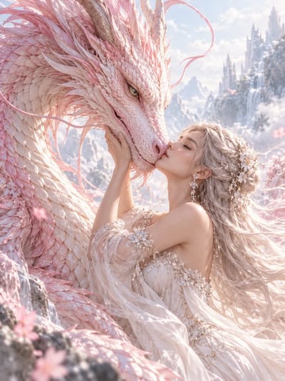Ethereal Dragon Embrace