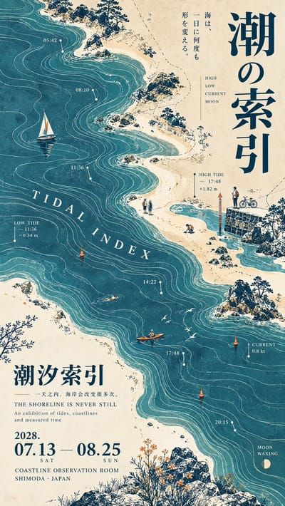 Japanese Natural Observation Art Poster