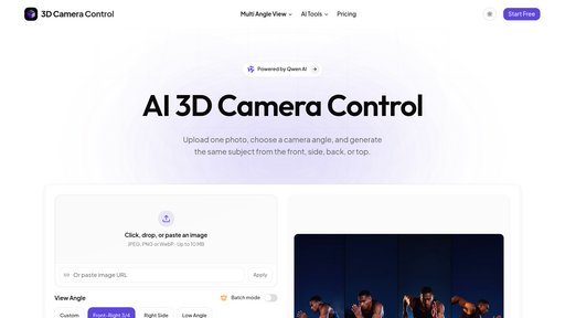 3D Camera Control