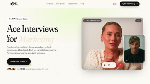 image of AceInterview AI