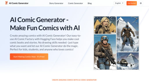 image of AI Comic Generator
