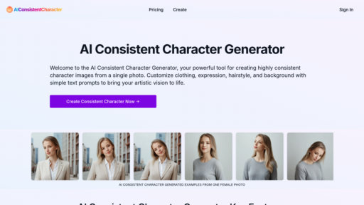 image of AI Consistent Character Generator
