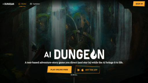 image of AI Dungeon