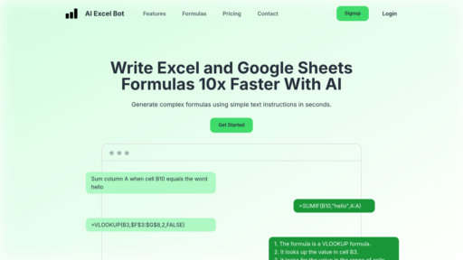 image of AI Excel Bot