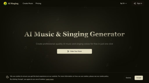 image of AI Singing