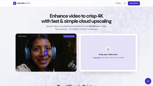 AI Video Upscaler